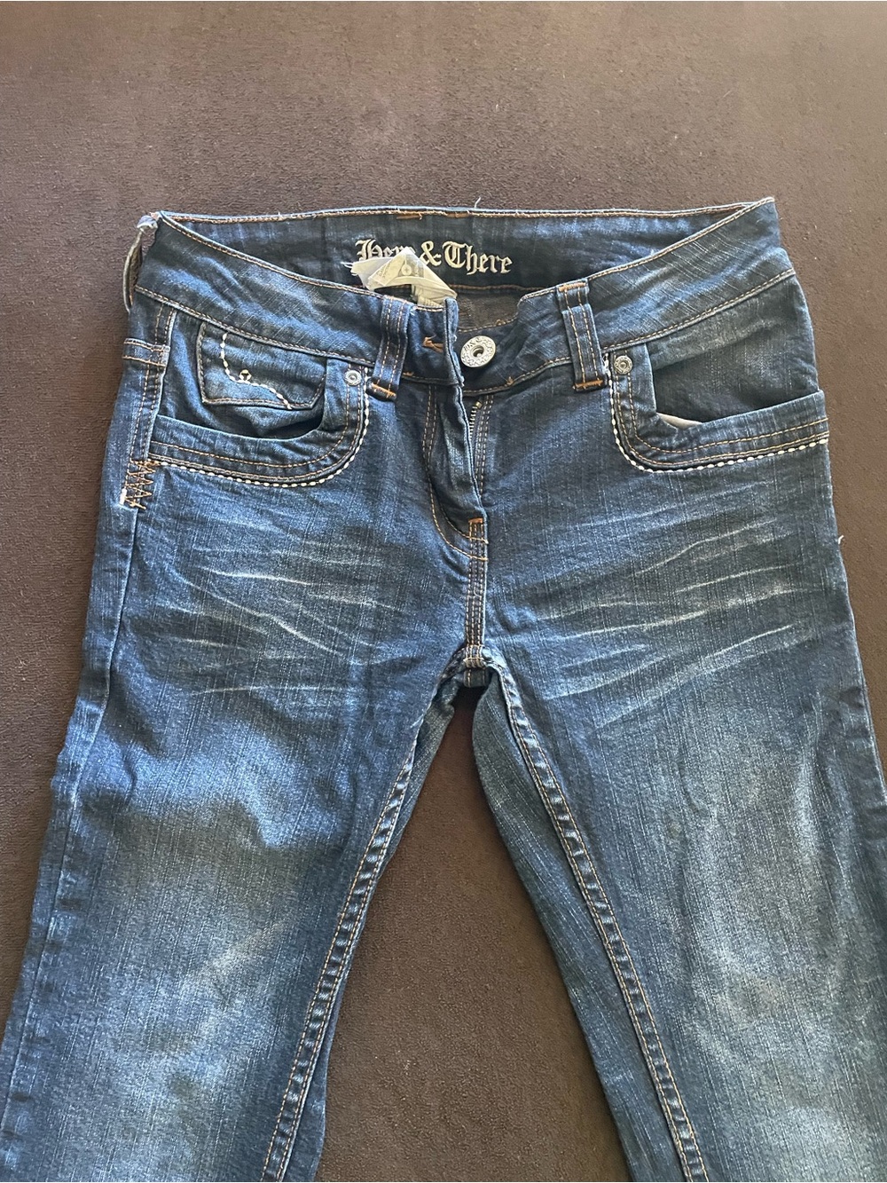 Kids Girls Denim Jeans - Blue - Size 12